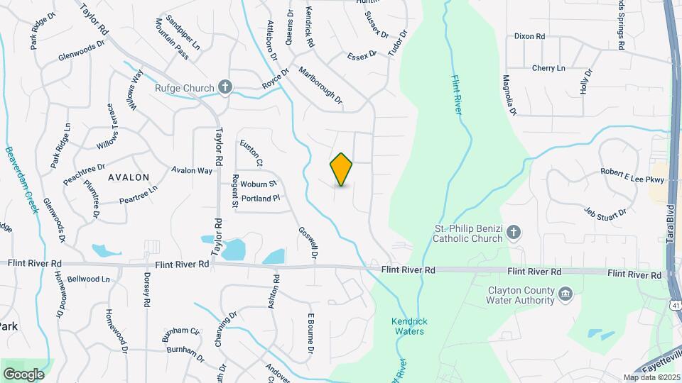 8526 Pineland Dr Map and Location Details