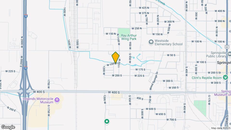 109 S 1125 W Map and Location Details