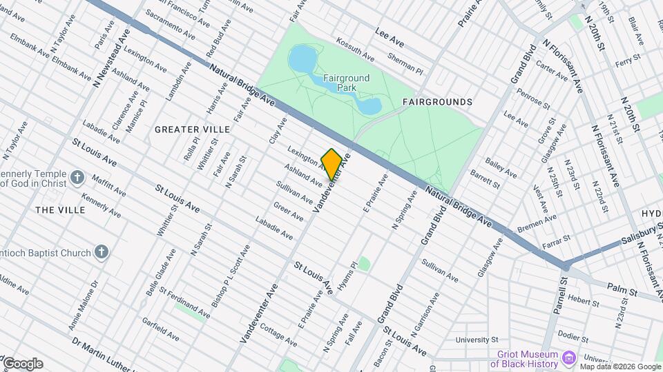 3867 Ashland Ave, Unit 3867 1st Floor Map and Location Details