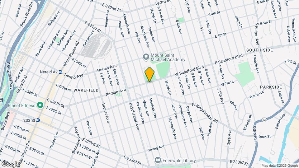 2082 Pitman Ave Mapa y Detalles de la Ubicación