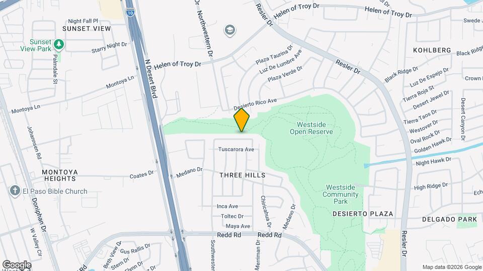 1265 Southwestern Dr Map and Location Details