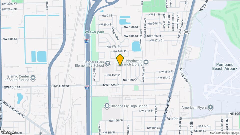 1571 NW 6th Ave Mapa y Detalles de la Ubicación