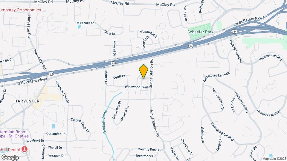 1324 Forest Creek Dr. Map and Location Details