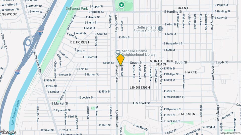 5705 Lime Ave Mapa y Detalles de la Ubicación