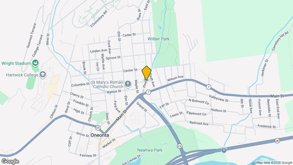 16 Pine St Mapa y Detalles de la Ubicación