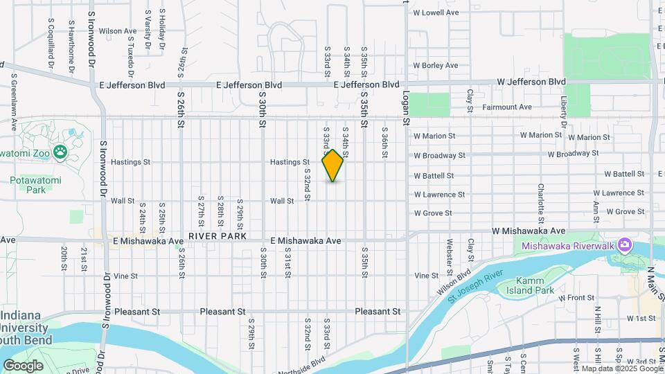 738 S 33rd St Map and Location Details