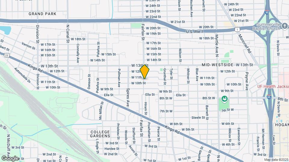 1783 W 10th St Map and Location Details