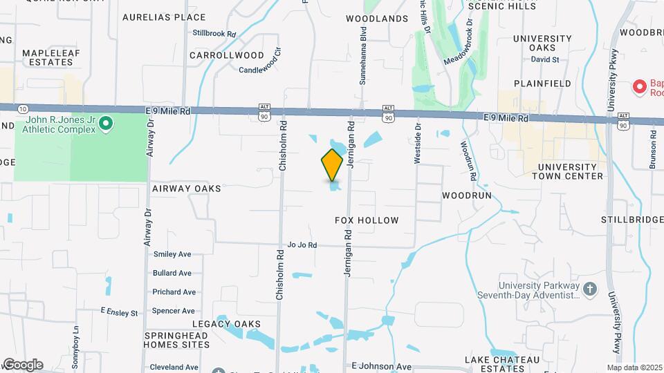 8785 Jernigan Rd Map and Location Details
