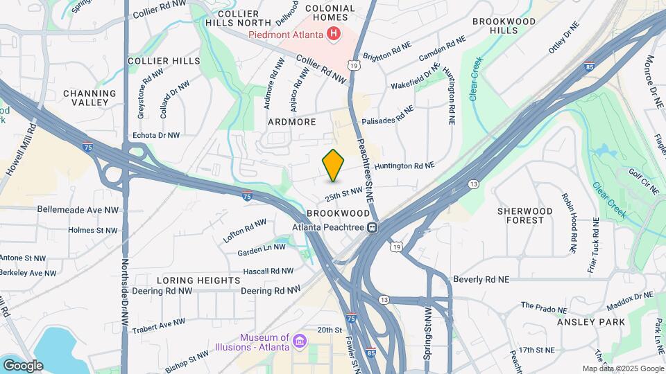 47 25th St NW Map and Location Details