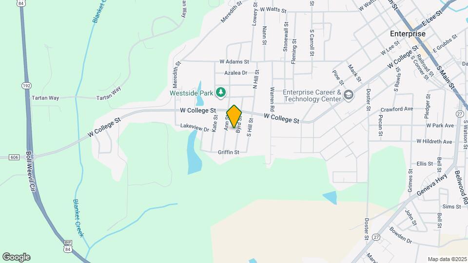 110 Byrd St Map and Location Details