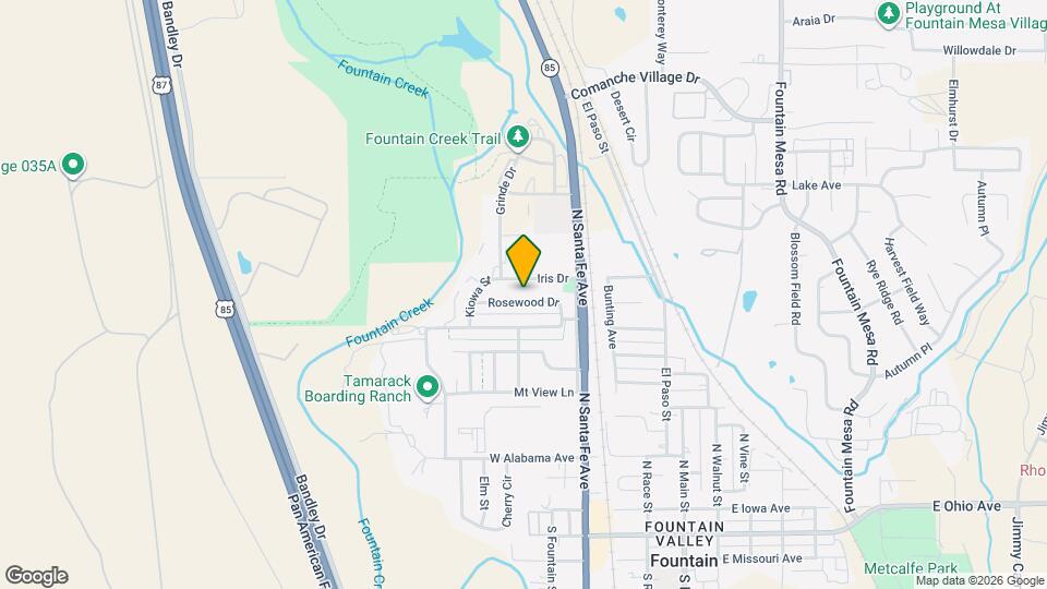 343 Rosewood Dr Map and Location Details