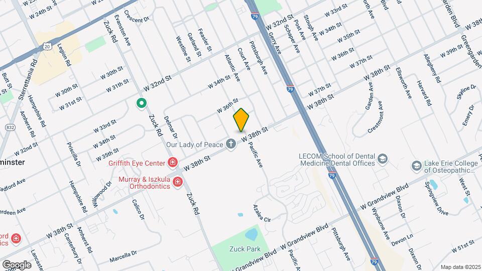 2346 W 38th St Mapa y Detalles de la Ubicación