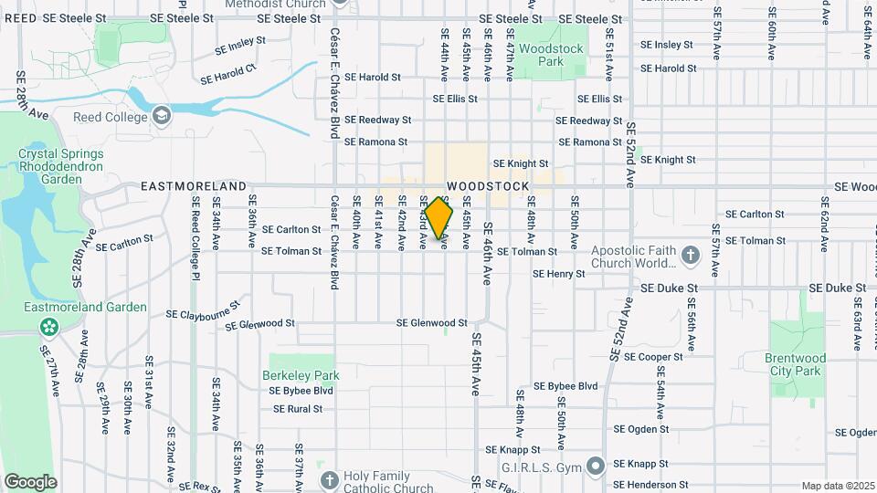 6289 44th Ave Map and Location Details