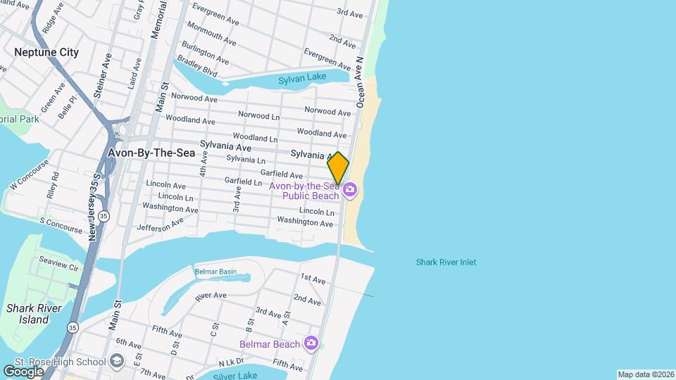 305 Ocean Ave N Map and Location Details