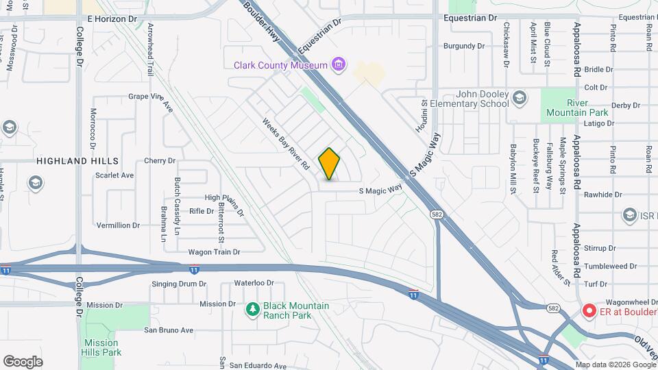 993 White Glacier Ave Map and Location Details