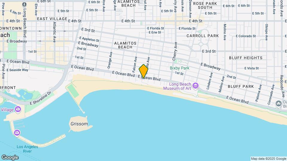Long Beach Terraces Mapa y Detalles de la Ubicación