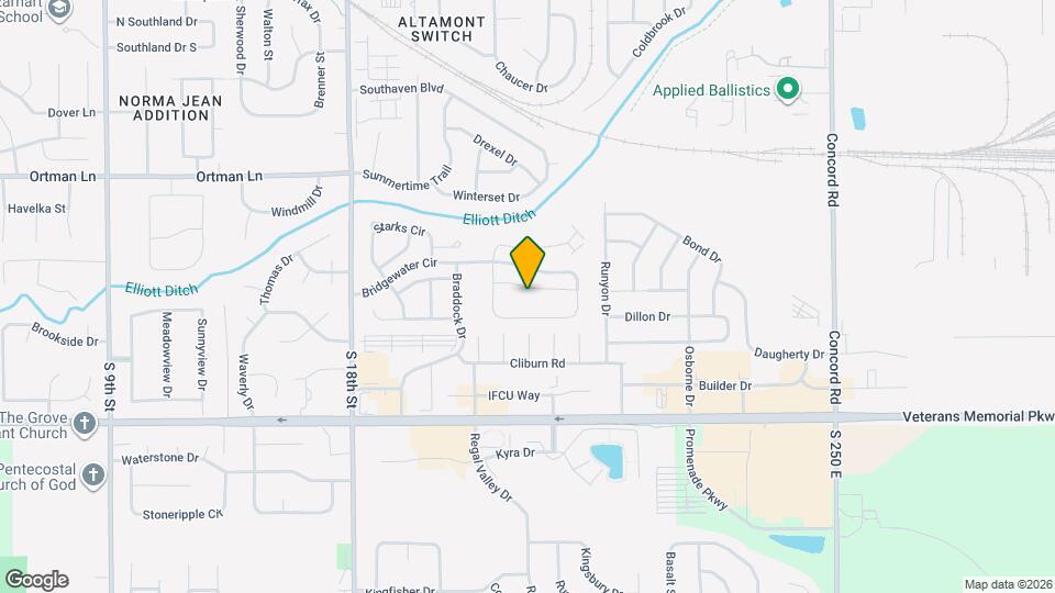 2109 Fincastle Way, Unit B Map and Location Details