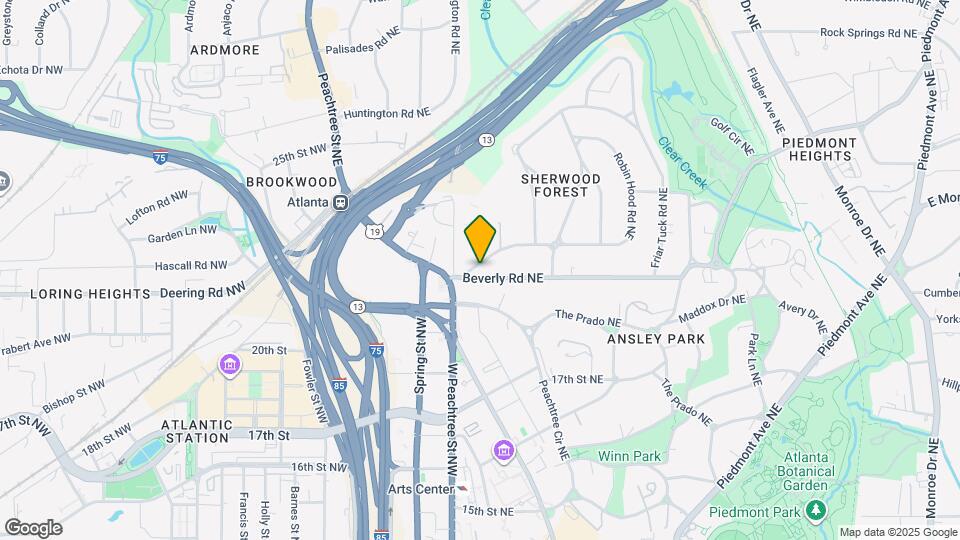 35 Robin Hood Rd NE Map and Location Details