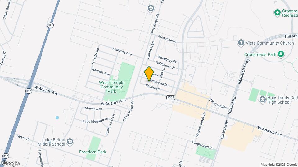 8012 Redbrush Map and Location Details