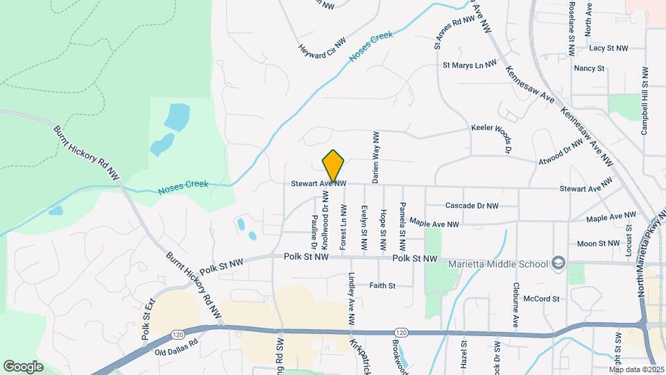 189 Knollwood Dr NW Map and Location Details
