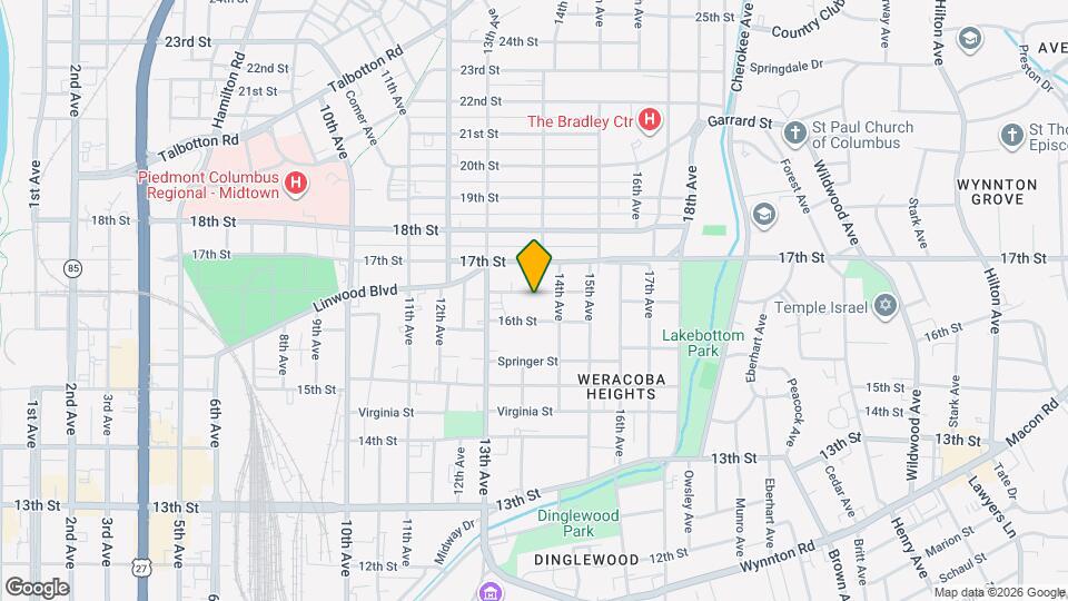 1340 Rhodes St, Unit 2 Mapa y Detalles de la Ubicación