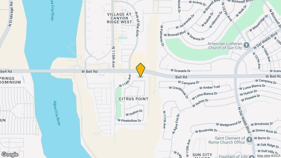 11322 W Campana Dr Map and Location Details