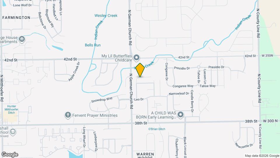 11029 Waterfield Ln Map and Location Details