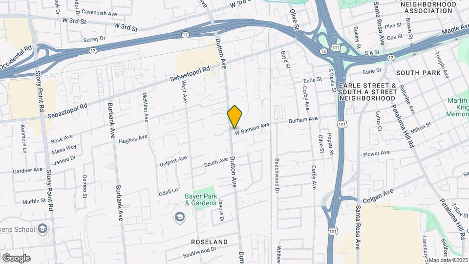 1086-1086 Dutton Ave Map and Location Details