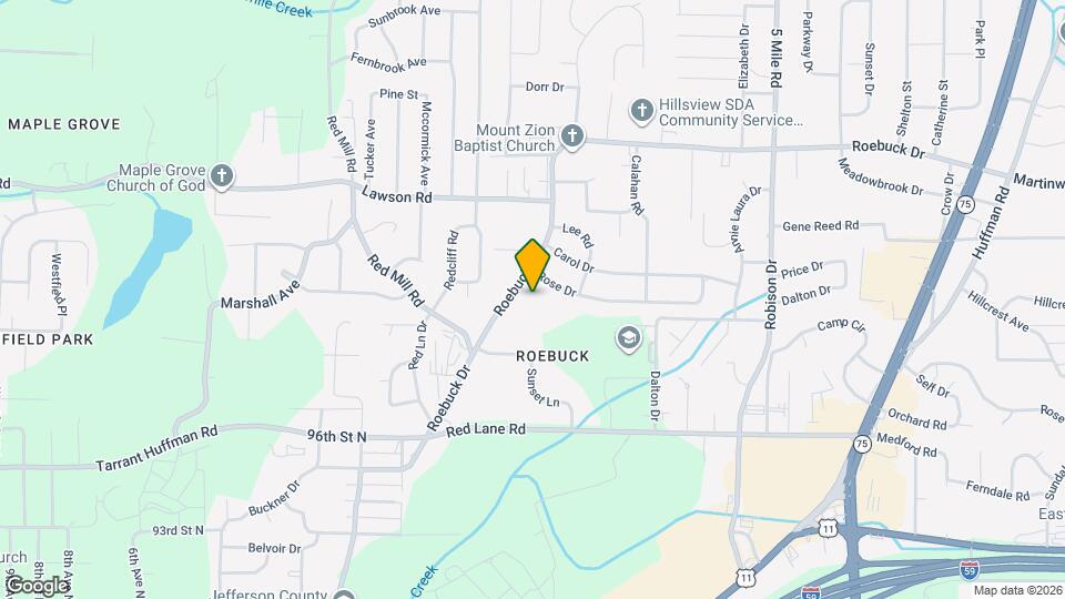 137 Roebuck Dr Map and Location Details