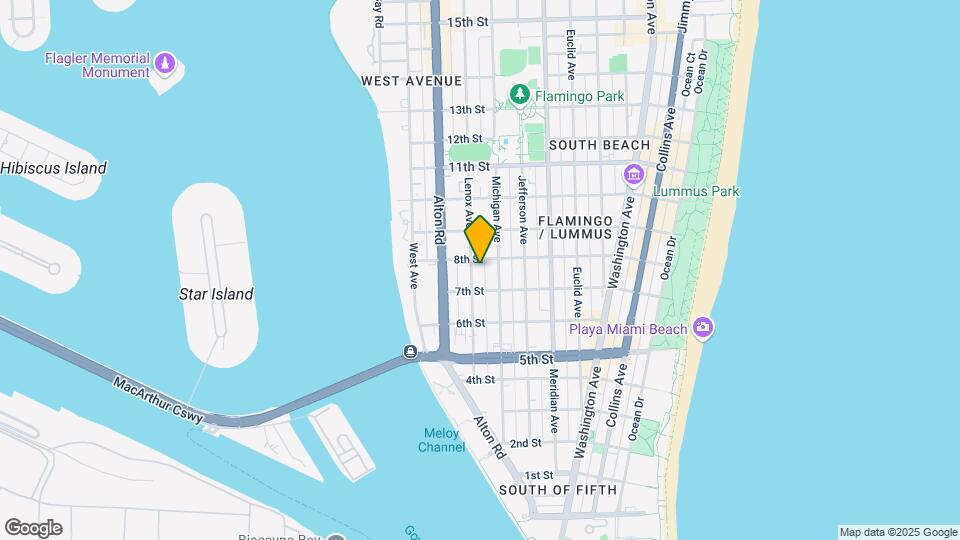 745-747 Lenox Ave Mapa y Detalles de la Ubicación