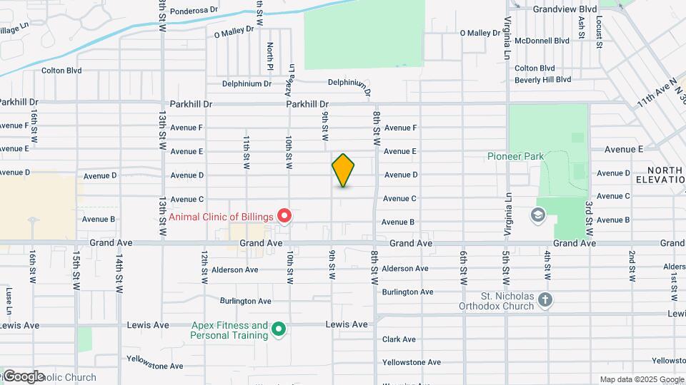 833 Avenue C Map and Location Details