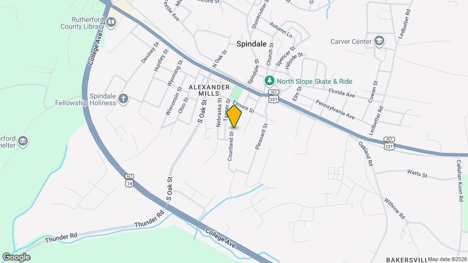 147 Courtland St Map and Location Details