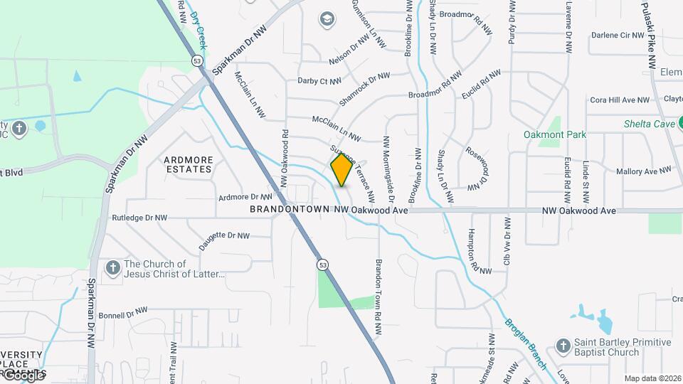 2017 Dogwood Ln NW Map and Location Details