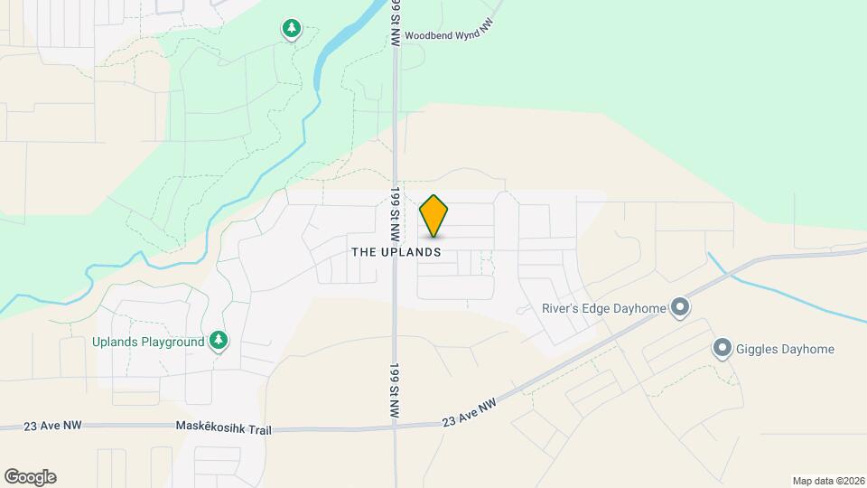 19708 27 Av NW Map and Location Details