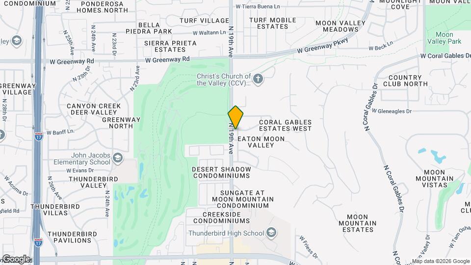 14656 N 18th Dr Map and Location Details