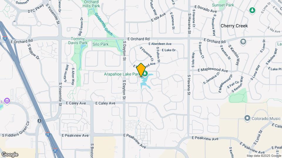 9866 E Maplewood Cir Map and Location Details