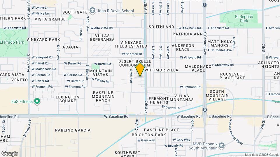 7032 S 7th Ln Map and Location Details