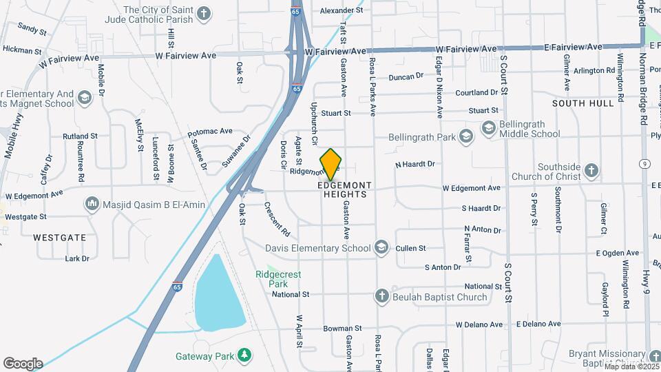 718 W Edgemont Ave Map and Location Details