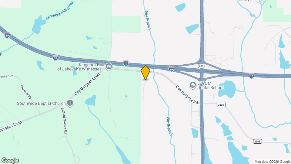 90 Bay Spgs Blvd Mapa y Detalles de la Ubicación