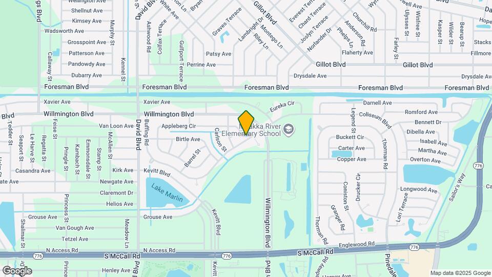 12728 Buffing Rd Mapa y Detalles de la Ubicación