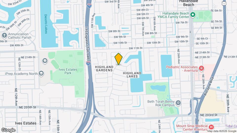 21131 Highland Lakes Blvd Map and Location Details