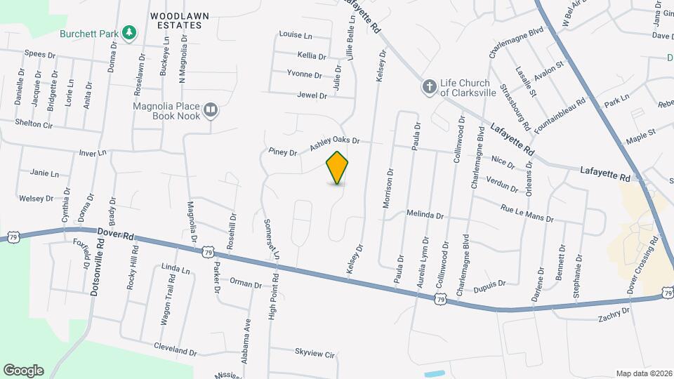 104 Woodtrace Ct Map and Location Details