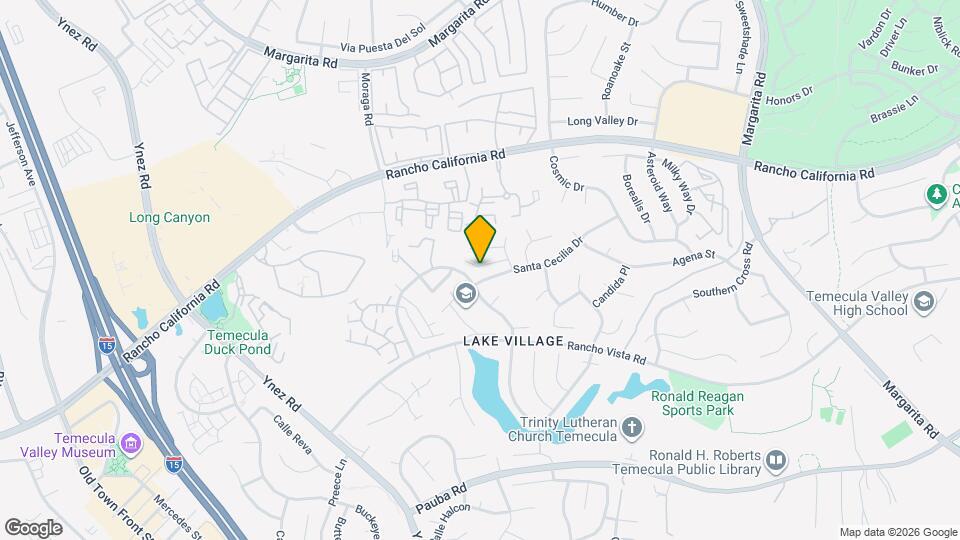 30020 Santa Cecilia Dr, Unit A - 3-2 Map and Location Details