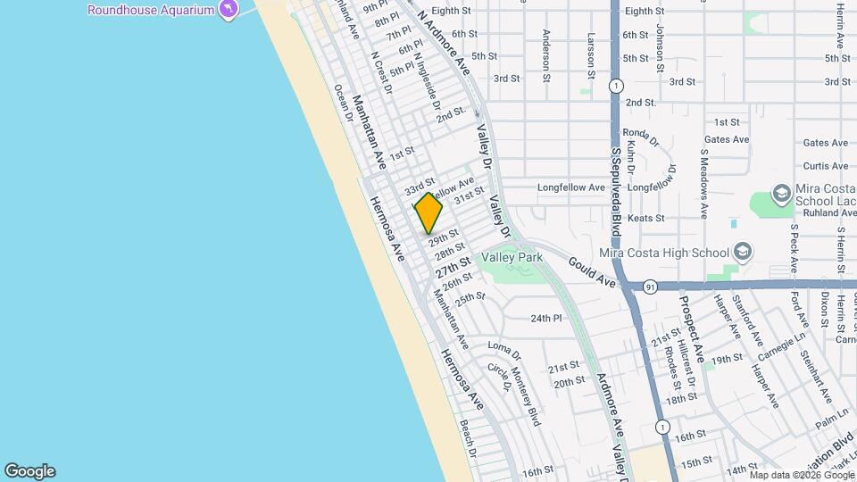 221 29th St Map and Location Details