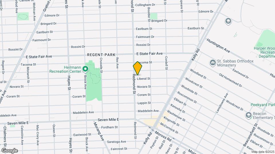 16021 Liberal St Mapa y Detalles de la Ubicación