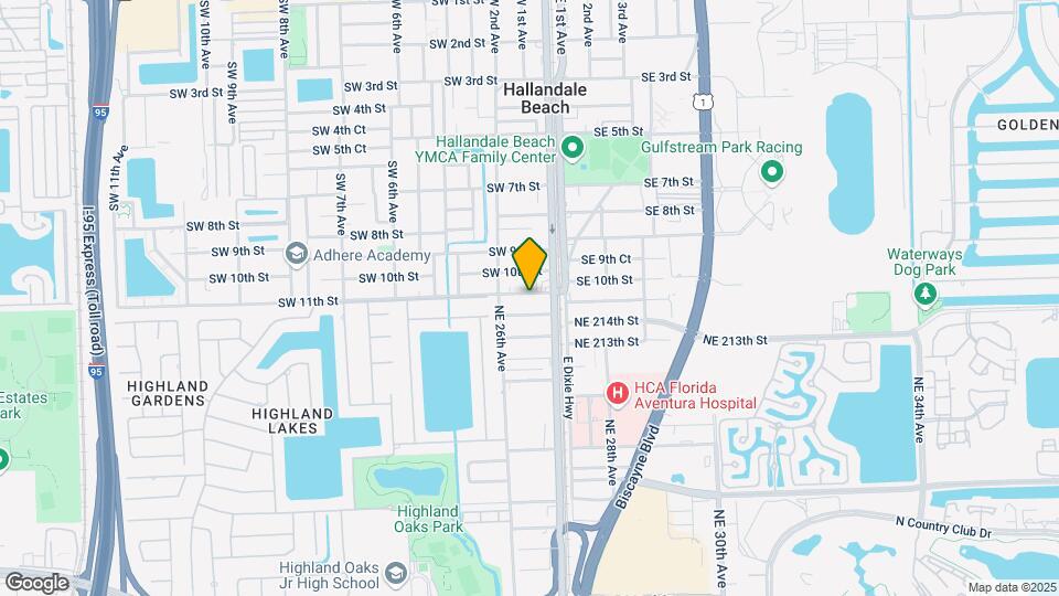 2650 NE 215th St Map and Location Details