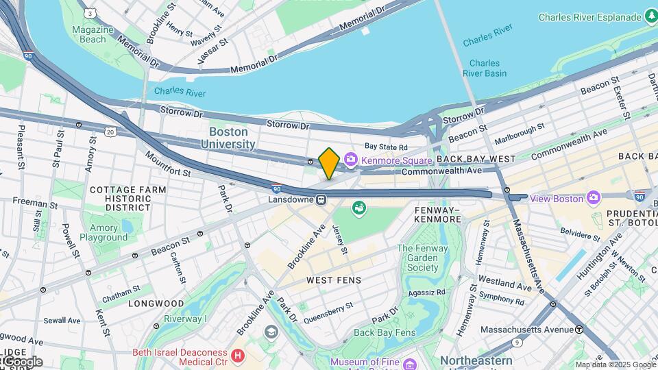 773 Beacon St Map and Location Details