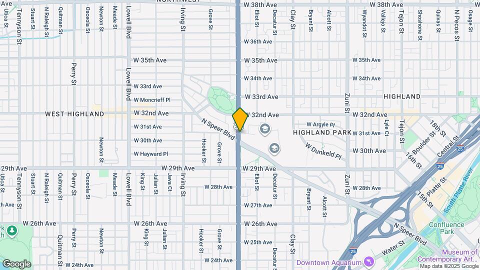 2720 Federal Blvd Map and Location Details