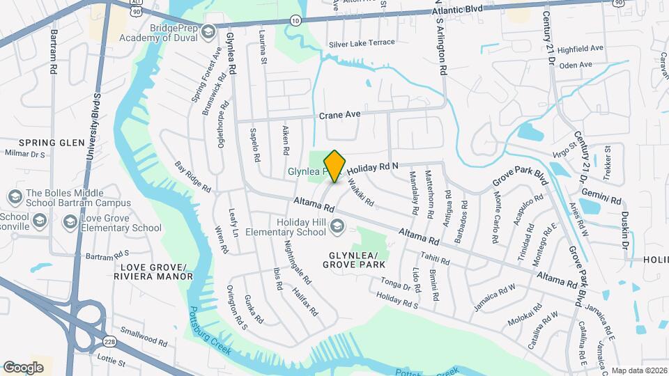 6904 Holiday Rd N Map and Location Details