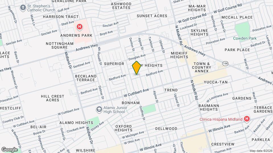 3604 Bedford Ave Map and Location Details